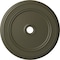 Ekena Millwork Classic Ceiling Medallion (Fits Canopies up to 5 1/2"), 41 1/8"OD x 4"ID x 2 1/8"P, Witch Hazel CM41CLWHF - alternate 1